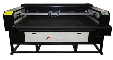 海绵专用全自动双头送料激光切割机JHX-180100IIS